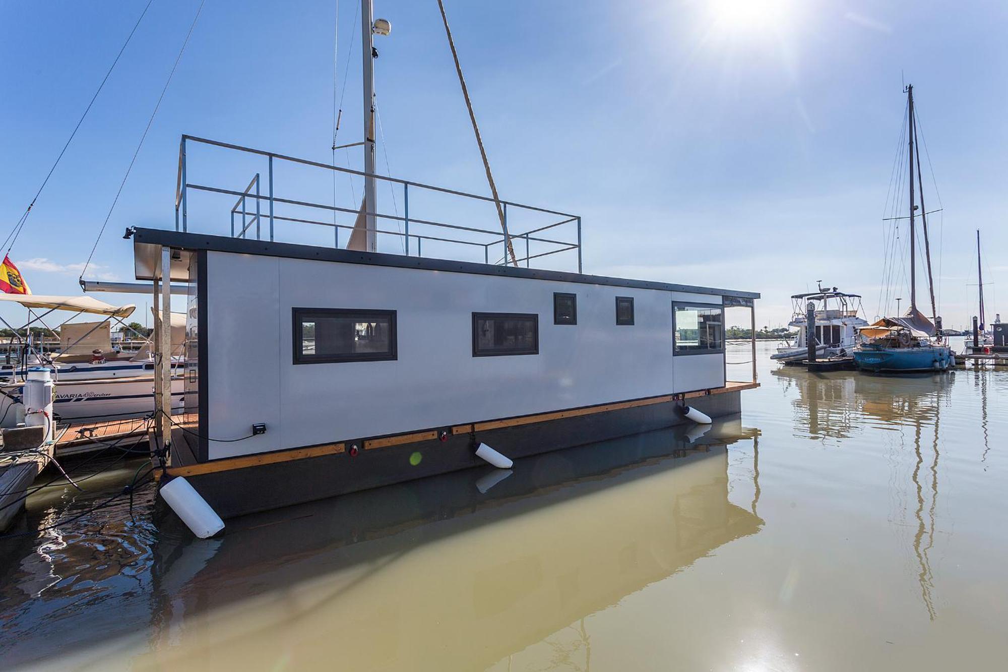 Azvalia Luxury Casa Barco New York And Texas-Unique Houseboat Experience Hotel El Puerto de Santa María Exterior foto